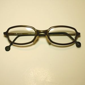 La Eyeworks New Vintage Eyeglasses Titanium Unisex - image 1